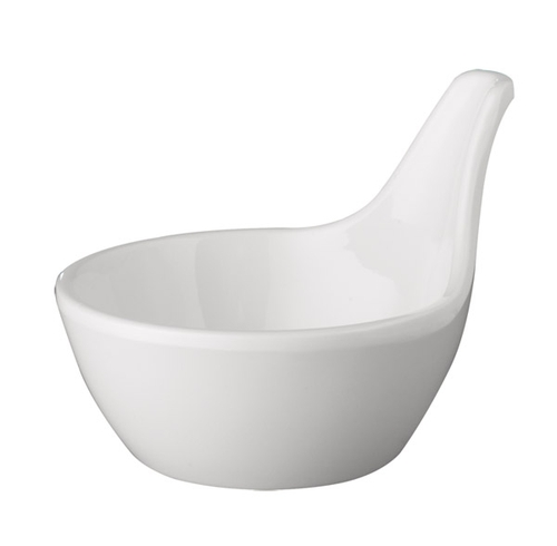 Schälchen -GOURMET- Ø 7 cm, H: 6 cm, 0,05 Liter Melamin, weiß spülmaschinengeeignet stapelbar nicht mikrowellengeeignet keine