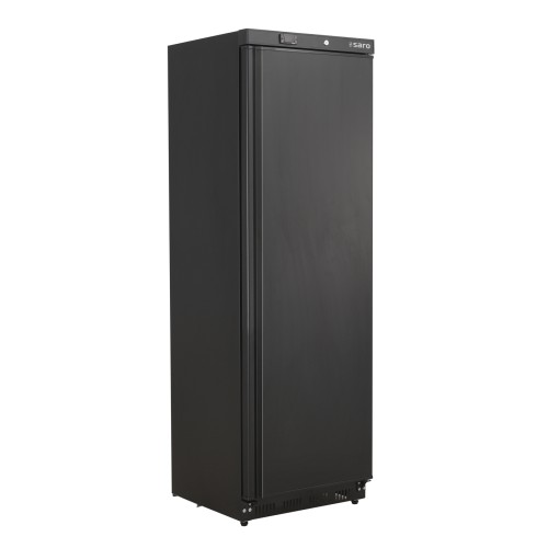 SARO Lagertiefkühlschrank - schwarz, Modell HT 400 B - Material: (Gehäuse) Stahl einbrennlackiert, schwarz; (Innenraum)