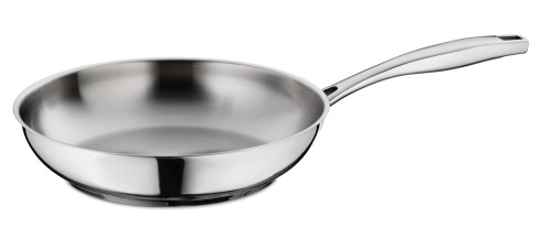 KELA Bratpfanne Flavoria Edelstahl 18/10 silber glänzend 5,5cm 24,0cmØ