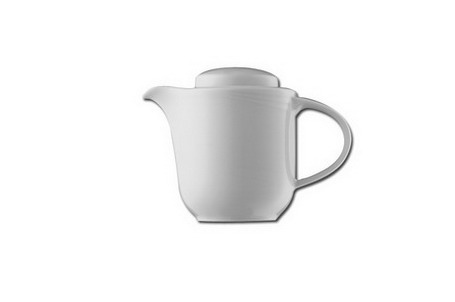 Kaffeekanne 0,33 l Form Dual - uni weiss