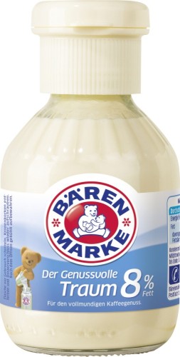 Bärenmarke Kondensmilch Der genussvolle Traum 8% Fett. Inhalt: 170g
