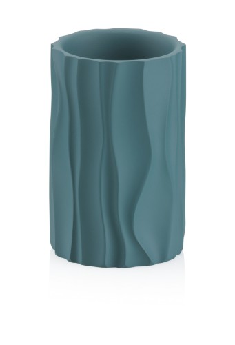 Becher Merida Polyresin petrol 10,5 cm 7,0 cm von Kela