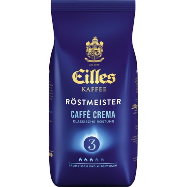 Eilles Kaffee Caffè Crema ganze Bohne 1.000 g/Pack.