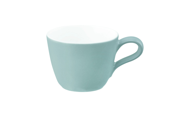 Seltmann Espressoobertasse 0,09 l, rund, Form: Life, Dekor: 25674 Fashion green chic, hohe Kantenschlagfestigkeit, Made in Germany