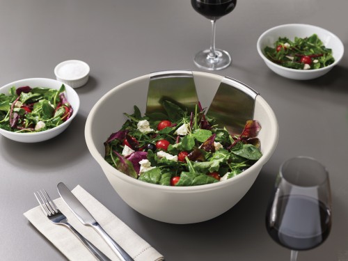 Joseph Joseph Uno Salatschüssel und Salatbesteck - Steinzeug