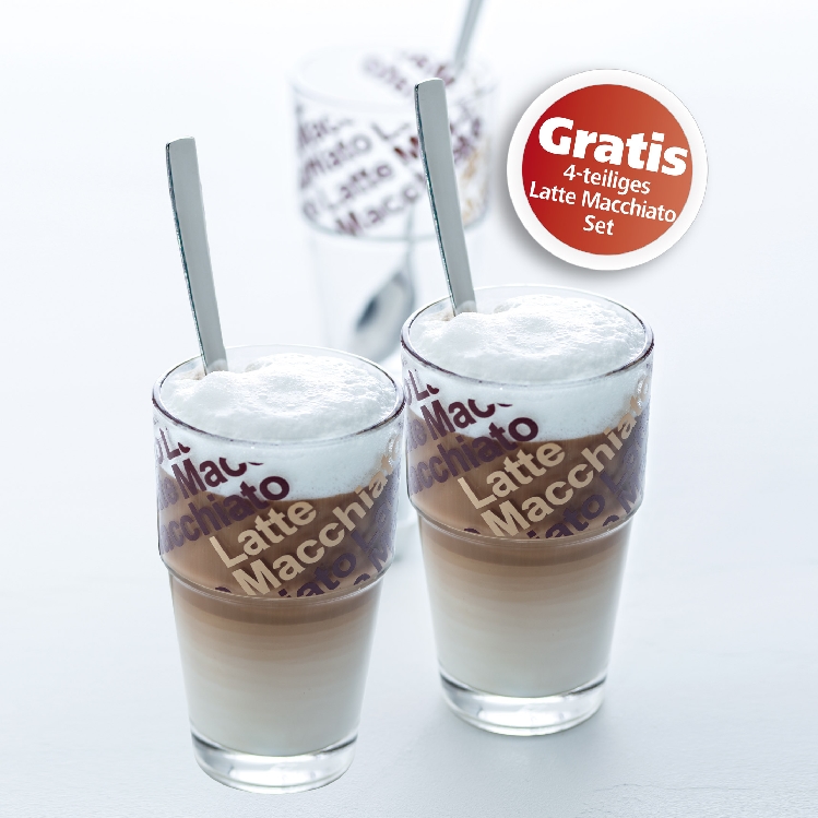 Leonardo Cafe Latte Set Solo 4-tlg. Gratis ab einem Einkaufswert von EUR 50,- netto! >>>Vielen Dank für Ihre Bestellung!