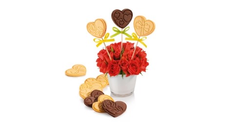 Ausstecher mit Stempel DELÍCIA, 3 St., Herzchen