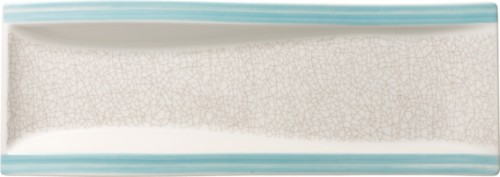Villeroy & Boch Antipastiteller flach rechteckig, 42 x 15 cm, Serie Amarah Aquamarin