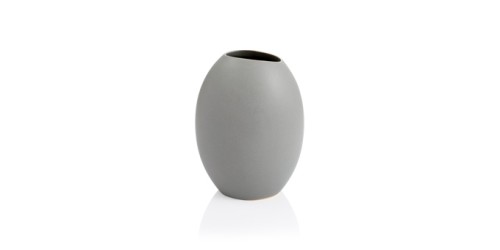 Vase FANCY HOME Stones 17 cm, grau