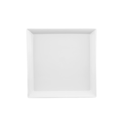 Seltmann Bowl 5180 35x35x5 cm, eckig, Form: Buffet-Gourmet, weiss, hohe Kantenschlagfestigkeit, Made in Germany