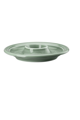 Thomas Eierbecher mit Ablage Trend Colour Moss Green aus Porzellan