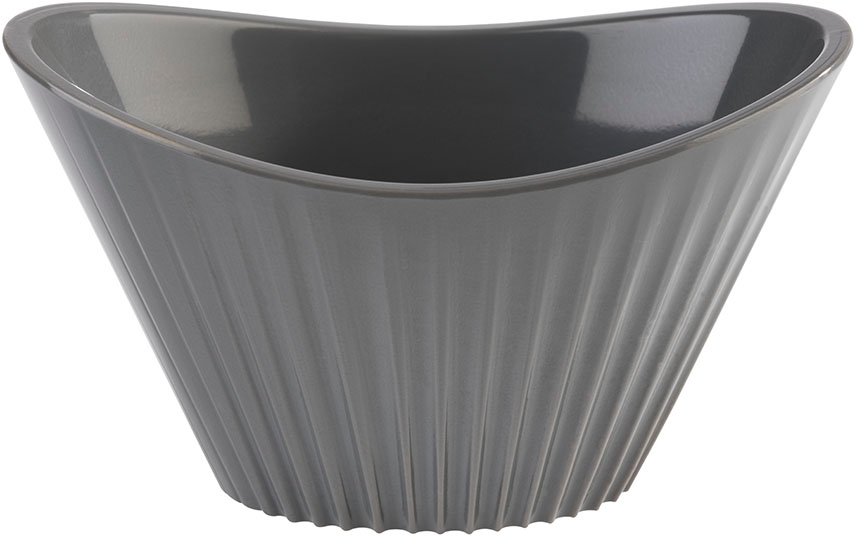 Schale -MINI- 9,5 x 5,5 cm, H: 5,5 cm Melamin, anthrazit, 0,07 Liter spülmaschinengeeignet stapelbar nicht