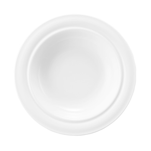 Seltmann Teller tief 23 cm, rund, Form: Community, weiss, hohe Kantenschlagfestigkeit, Made in Germany