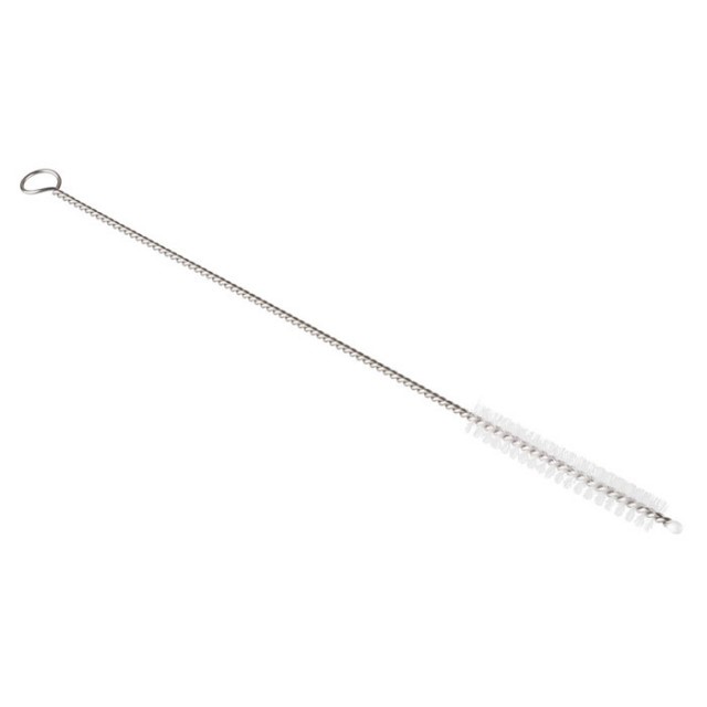 APS Ersatzbürste, Ø 8 mm, Länge: 20 cm, Edelstahl, passend für APS Trinkhalme, aus Edelstahl
