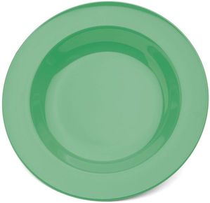 Roltex Suppenteller mit 21,5 cm Durchmesser, grün