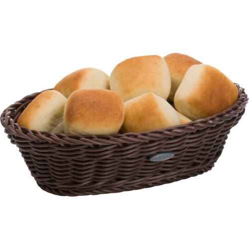 Westmark Korb »Coolorista« oval, 23,5 x 16 x 6,5 cm, braun