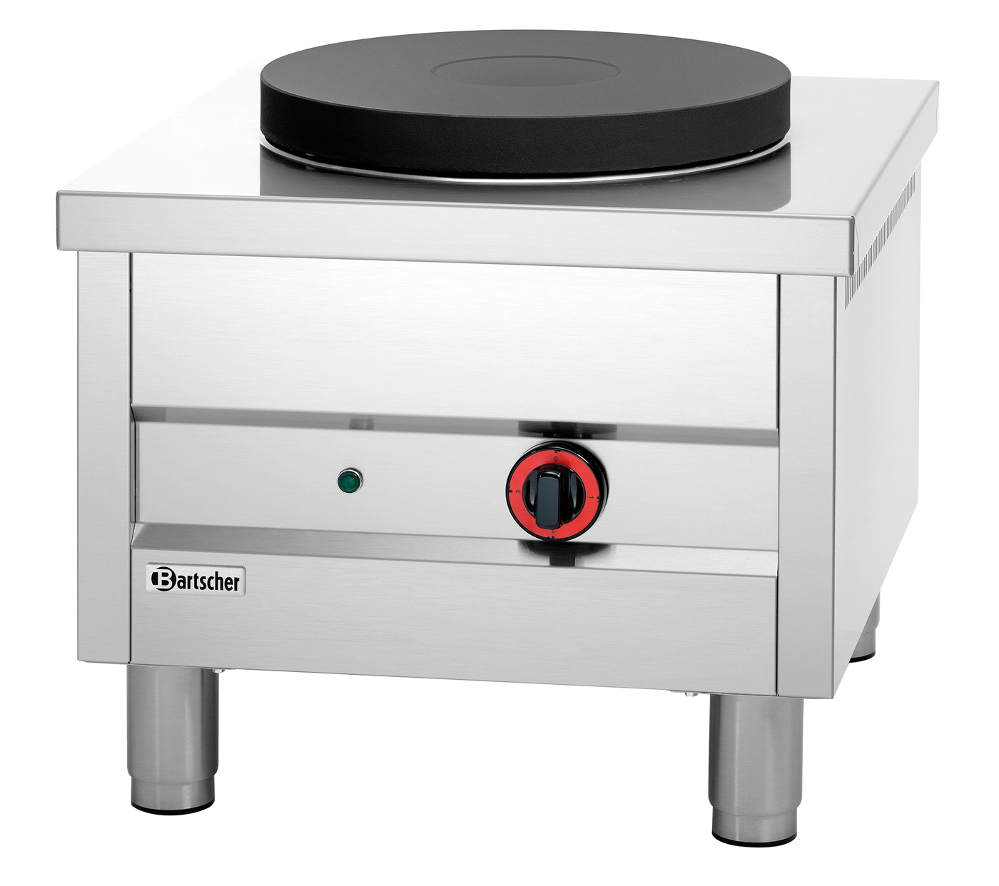 Bartscher Hockerkocher E 1K500 | Betriebsart:Elektro | Maße: 57 x 59 x 51,5 cm. Gewicht: 34,2 kg