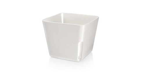 Übertopf SENSE, eckig, weiß