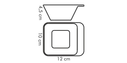 Universalschale GUSTITO, tief, 12x10 cm