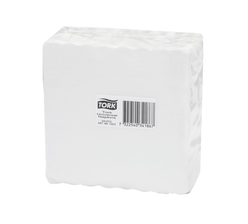 Tork Cocktailserviette Weiß Universal Weiß