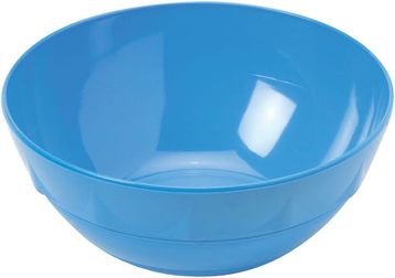 Roltex Schüssel mit 12 cm Durchmesser und 350 ml Füllvermögen, blau