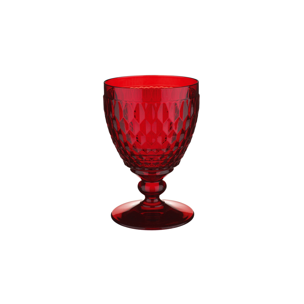 Villeroy und Boch Wasserglas red - Maße: H: 14,4 cm / Inh.: 96 L / Ser.: Boston coloured