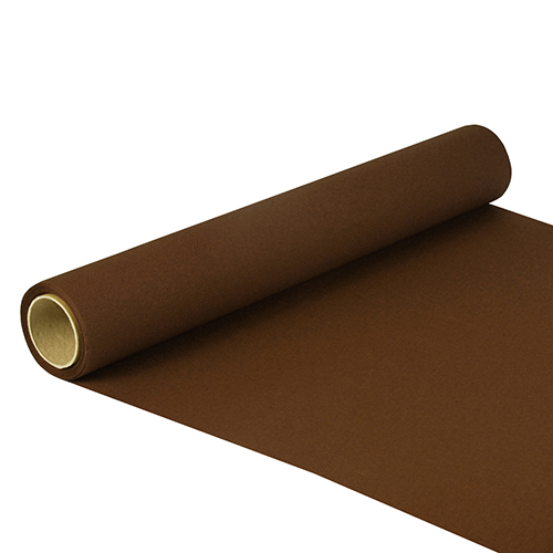 PAPSTAR Tischläufer, Tissue ROYAL Collection 5 m x 40 cm braun auf Rolle