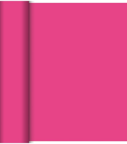DUNI Dunicel-Tischläufer Tête-à-Tête 24 m x 0,4 m (20 Abschnitte), fuchsia