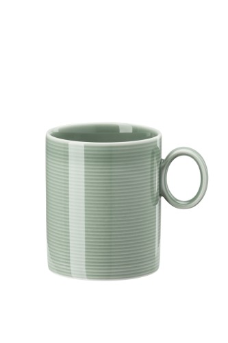 Thomas Becher mit Henkel groß Loft by Rosenthal Colour - Moss Green aus Porzellan