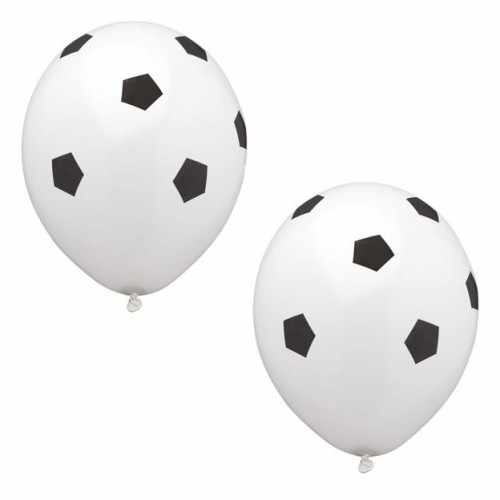 8 Luftballons Ø 29 cm "Soccer" von PAPSTAR
