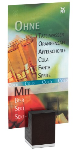 WMF Kartenhalter PURE EXCLUSIV | Maße: 7,7 x 5 x 5 cm