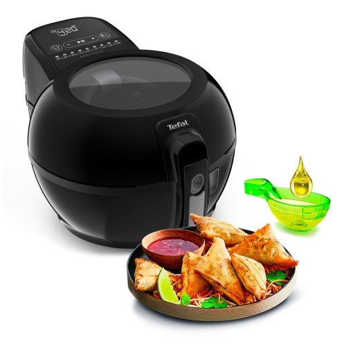 Tefal FZ7738 ActiFry Genius+ Heißluftfritteuse (1500 W, Kapazität 1,2 kg, gleichmäßig knusprige Pommes, Airfryer ohne Fett, mit Rührarm, 9