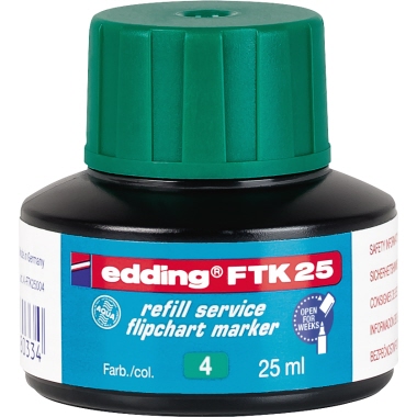 edding Nachfülltusche FTK25 grün 25ml