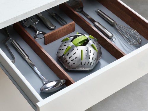 Joseph Joseph Bloom Edelstahl Faltbarer Garbehälter - Grün