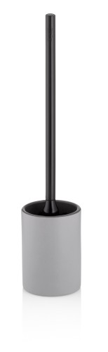 Kela Wc-Garnitur Matsi aus Keramik, hellgrau, Höhe ca. 445mm, Ø 105mm