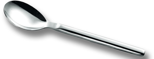 Menülöffel ART DESIGN, Edelstahl 18/10, poliert, geschmiedet, Länge: 19,8 cm. ***Restposten/Auslaufartikel***