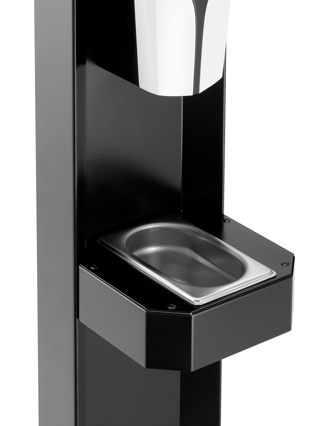 Bartscher Desinfektionssäule D2 1400 |Abtropfschale integriert: Ja | Maße: 22 x 22,5 x140,0 cm. Gewicht: 9,4 kg