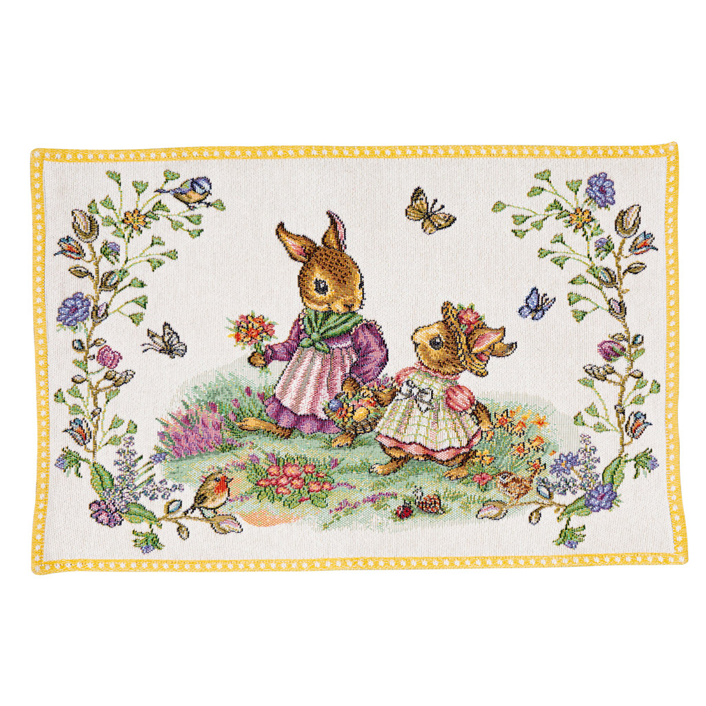 Villeroy und Boch Gobelin Platzset Blumenwiese - Maße: 32 x 48 cm / Ser.: Spring Fantasy