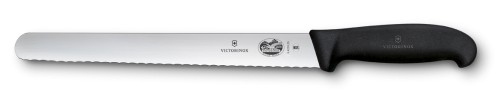 Victorinox Schinkenmesser Wellenschliff, Fibrox, 25 cm