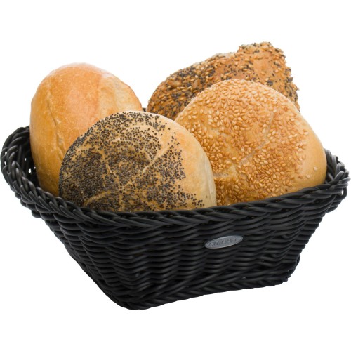 Westmark Korb »Coolorista« quadratisch, 19 x 19 x 7,5 cm, schwarz