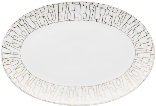 Rosenthal TAC Gropius Skin Gold Platte 25 cm