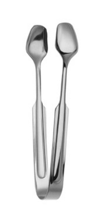 Zuckerzange VENTURA, Edelstahl 18/10, poliert, Länge: 10,7 cm.
