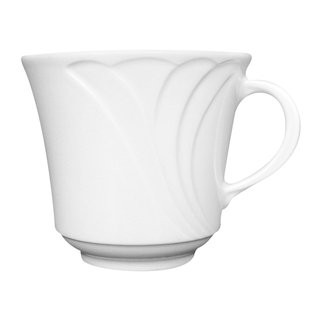 KAFFEETASSE OBERE HOCH KONISCH 0,23L Form AMBIENTE - uni weiß
