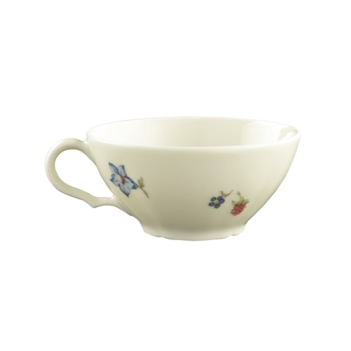 Seltmann Obere zur Teetasse 0,14 l, Form: Marieluise, Glasur: elfenbein, Dekor: 44714 Blütenmeer