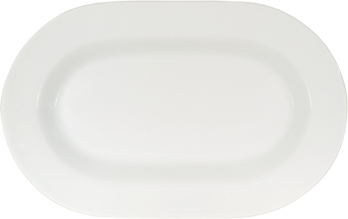 Schönwald Connect Platte oval Fahne, Nenngröße: 18, Ø 183x114mm