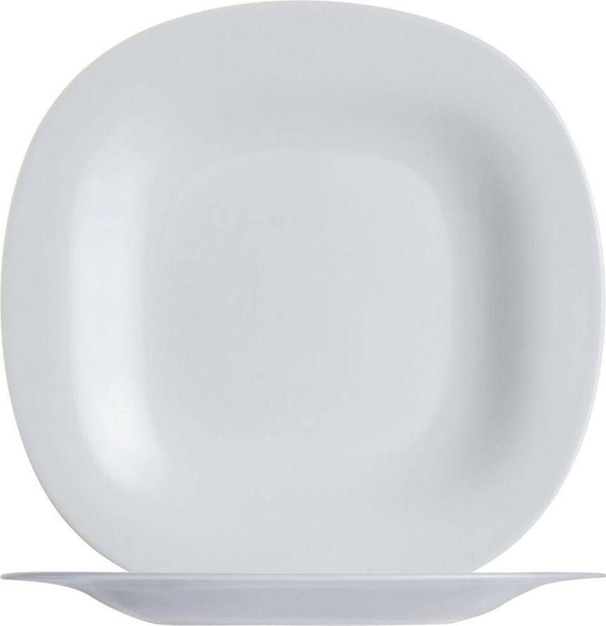 DIWALI Teller flach, Durchmesser: 27 cm, Farbe: Grau / Granit, von Arcoroc.