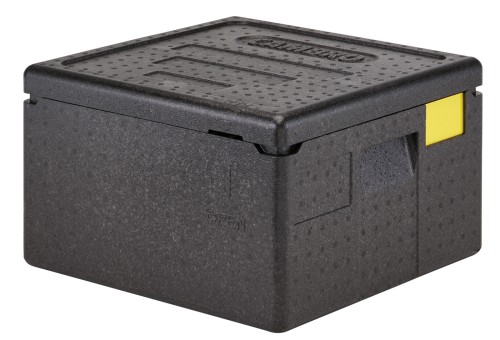 Cam GoBox Toplader Pizza Transportbox EPPZ35175, Höhe 17,5 cm - 4 Pizzen 33 x 33 X 4 cm von Cambro