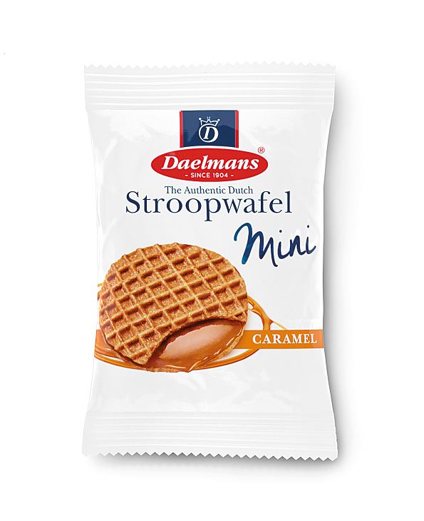 Daelmans Mini STROOPWAFEL, Inhalt: 200 Stück à 8 g je Karton. Ersetzt Artikel 584-520