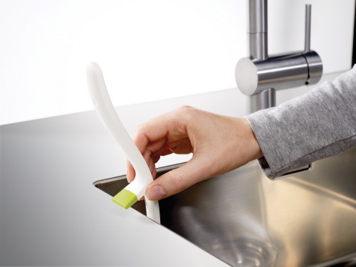 Joseph Joseph Edge - Abwaschbürste mit integrierter Ablagefunktion - weiß/grün