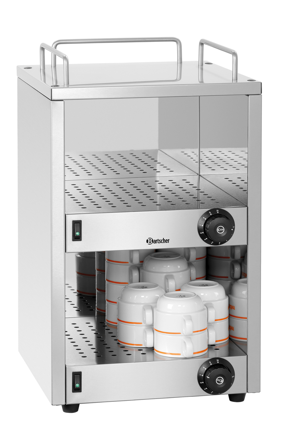 Bartscher Tassenwärmer TA720 | Ein-/Ausschalter:Ja | Maße: 32 x 34,5 x 55,0 cm. Gewicht: 10,7 kg